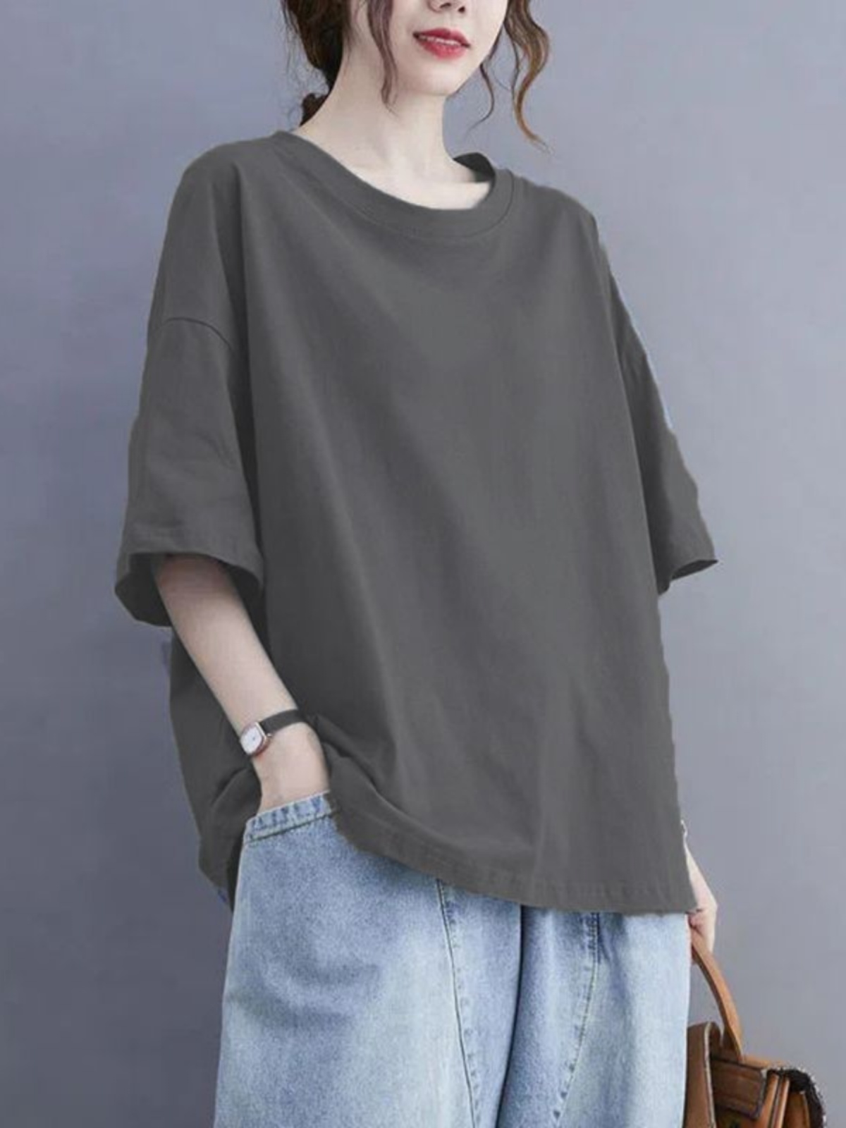Plus Size Damen-T-Shirt mit ku – Korean Lifestyle Bewertung und Preis