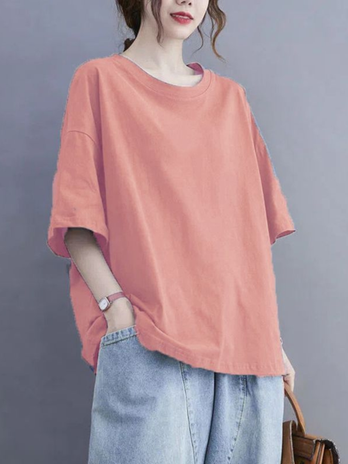 Plus Size Damen-T-Shirt mit ku – Korean Lifestyle Bewertung und Preis