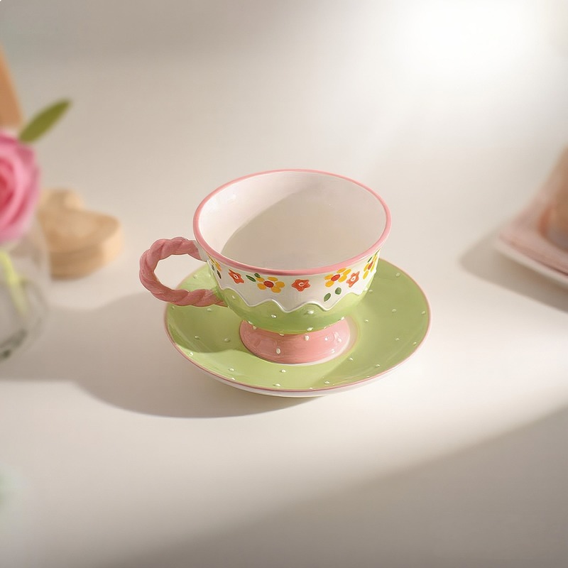 Koreanisches Handbemaltes Blum – Korean Tea Set Bewertung und Preis