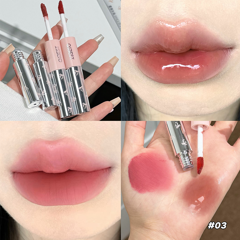 QIBEST Doppelkopf-Lipgloss, ma – Lip Tint Korean Bewertung und Preis