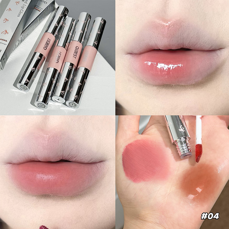 QIBEST Doppelkopf-Lipgloss, ma – Lip Tint Korean Bewertung und Preis